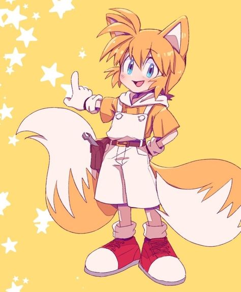 Human Tails, Amy The Hedgehog, Fox Boy, Sonic Funny, Sonic Fan Characters, Sonic Adventure, Hedgehog Art, Sonic Fan Art, Sonic Art