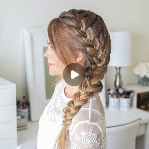 14K likes, 76 comments - missysueblogJanuary 9, 2020 on : "Side French Braid 🎥 No. 2 post 2019 🌟 Check my bio for the link to the full tutorial • I’ll also add it in stories!" French Braid Tutorial, Side Braid Tutorial, Side French Braid, French Braids Tutorial, Side French Braids, Braid Tutorial, French Braid, Hair Ideas, Siding