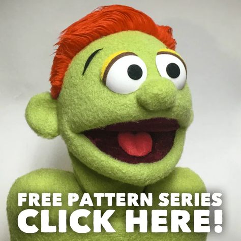 Free Patterns - Puppet Nerd Homemade Puppets, Make A Puppet, Puppet Tutorial, Handmade Puppet, Animal Hand Puppets, Custom Puppets, Felt Puppets, Glove Puppets, Puppets For Kids