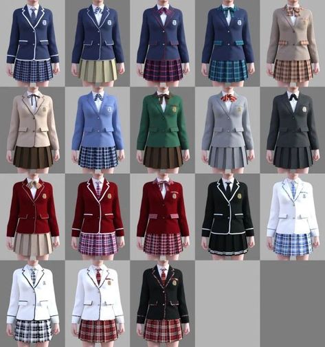 Unique School Uniforms, Charter School Uniform, School Blazer Uniform, Fancy School Uniform, American School Uniform, Private School Uniform Outfits, School Uniforms Ideas, School Dress Uniform, School Skirt Uniform