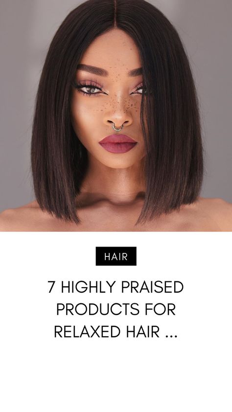 Hair Relaxer Before And After, Relaxed Hair Short, Protective Styles For Relaxed Hair, Relaxed Hair Hairstyles Medium, Products For Relaxed Hair, Relaxed Hair Growth, Super Shiny Hair, Long Relaxed Hair, Relaxed Hair Journey