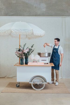 Fairy Floss Machine, Mobile Coffee Cart, Telur Gulung, Cocktails Cart, Popcorn Cart, Activation Ideas, Corporate Conference, Melbourne Coffee, Coffee Van