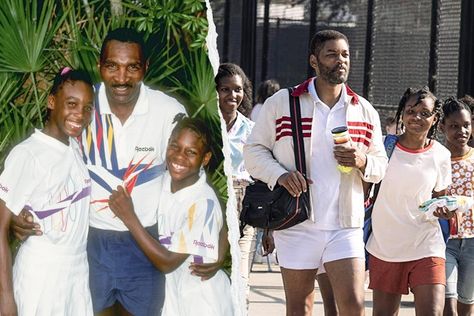 King Richard accuracy: fact vs. fiction in Will Smith’s Venus, Serena, and Richard Williams movie. Serena Williams Body, Movie Frames, Venus And Serena Williams, Pete Sampras, Richard Williams, Sperm Donor, Child Protective Services, Fav Movie, King Richard