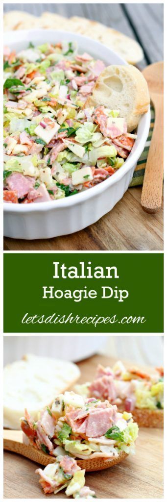 Italian Hoagie Dip Recipe | All your favorite sub sandwich fixings in a delicious and easy to eat dip. Such a fun appetizer! Hoagie Dip Recipe, Italian Hoagie Dip, Jalapeno Recipes Appetizers, Sandwich Fixings, Friendsgiving Recipes Appetizers, Hoagie Dip, Pilsbury Recipes, Italian Hoagie, Pepperoni Recipes