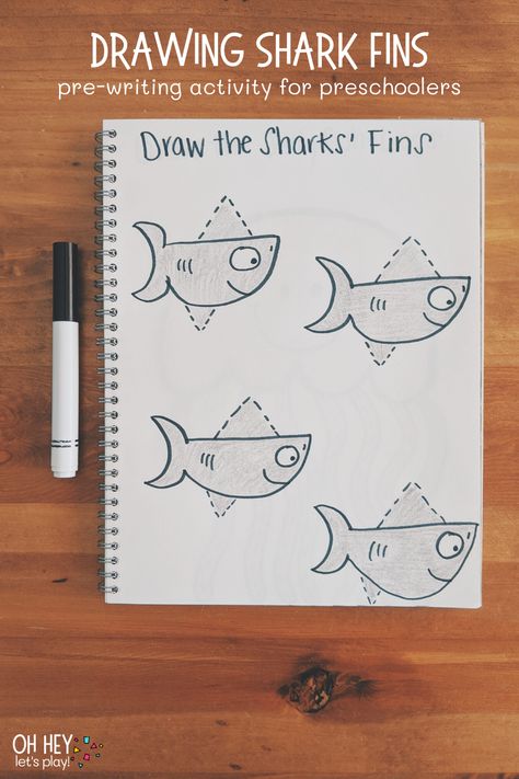 Ocean Activities for Toddlers and Preschoolers Journal Activities For Preschool, Shark Activities For Preschool, Couple Art Projects, Ocean Activities For Toddlers, Toddler Journal Activities, Toddler Learning Journal, Toddler Workbook, Learning Activities Preschool, Toddler Journal