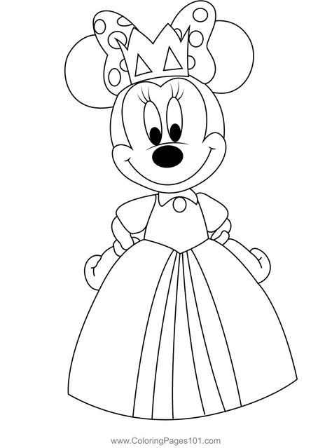 Pink Minnie Mouse Coloring Page Mouse Coloring Pages, Minnie Mouse Printables, Mickey Drawing, Halloween Summer, Mickey Coloring Pages, Miki Mouse, Miki Fare, Minnie Mouse Coloring Pages, Minnie Mouse Drawing