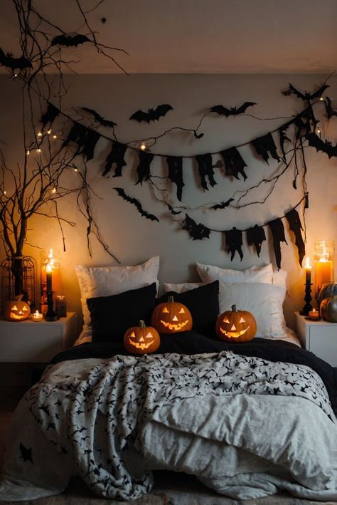 Fall Furniture , Autumn Cozy Fall ,Decor Easy Fall ,
Decor Neutral Fall ,Decor Fall ,Decor Inspiration ,Fall Decor Ideas Halloween Theme Bedroom Ideas, Halloween Decor For Room, Creepy Bedroom, Haunted Bedroom, Spooky Bedroom Decor, Halloween Bedroom Ideas, Bedroom Halloween Decor, Bedrooms Decorations, Halloween Decorations Bedroom