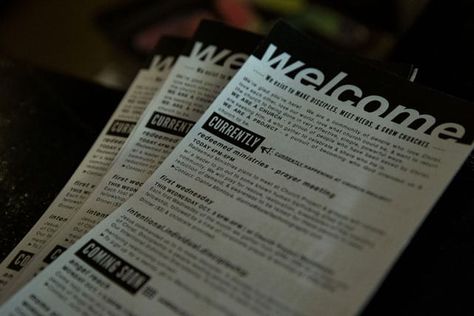 Should Your Church Print Weekly Bulletins?