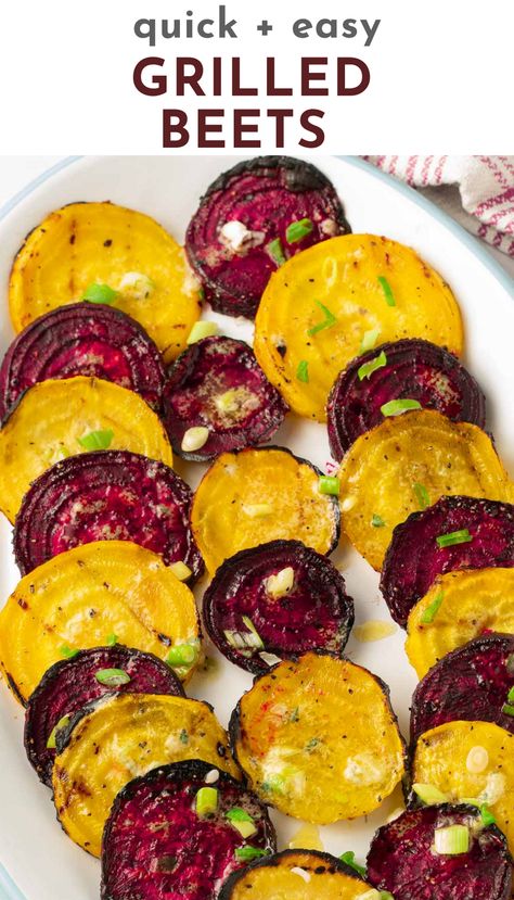 Beats Side Dish, Grilled Beets Recipe, What To Do With Beets, Dutch Oven Pork Chops, Golden Beets Recipe, Maple Butternut Squash, Pecan Syrup, Roasted Celery, Grilled Beets