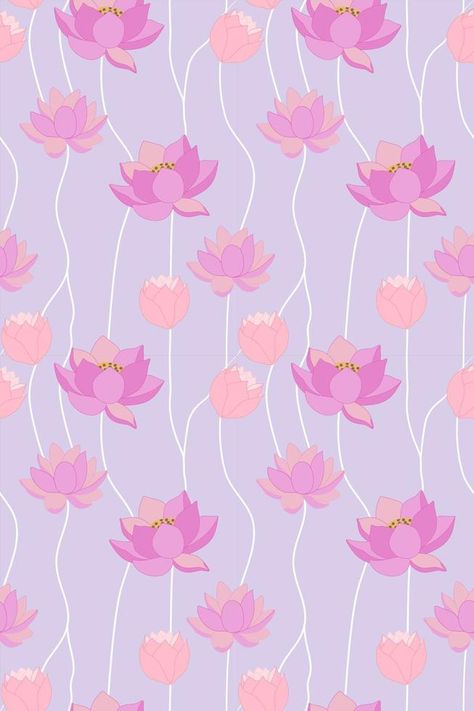 Seamless, repeat pattern,  Fat vector texture of pink pastel Lotus or  Water Lily flower image. Mughal Prints, Lotus Background, Lotus Flower Pattern, Diwali 2024, Lotus Flower Wallpaper, Lotus Wallpaper, Water Lily Flower, Lotus Flower Pictures, Baby Cartoon Drawing