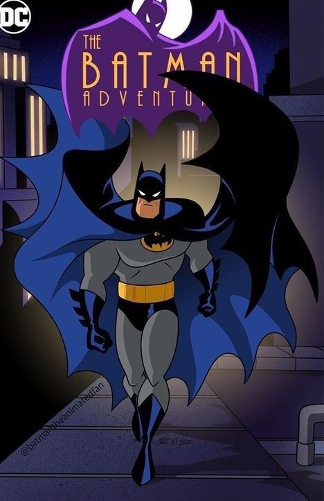 Batman Adventures, Batman Tv Show, Batman Cartoon, Batman Costumes, Batman Poster, Western Comics, Batman Artwork, Comic Book Artwork, Batman The Animated Series