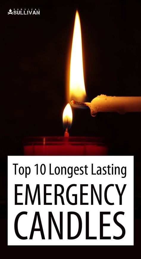 Diy Emergency Candles, Tiny Homestead, Survival Candle, Kitchen Hacks Food, Emergency Candles, Emergency Essentials, Survival Hacks, Long Lasting Candles, Old Candles