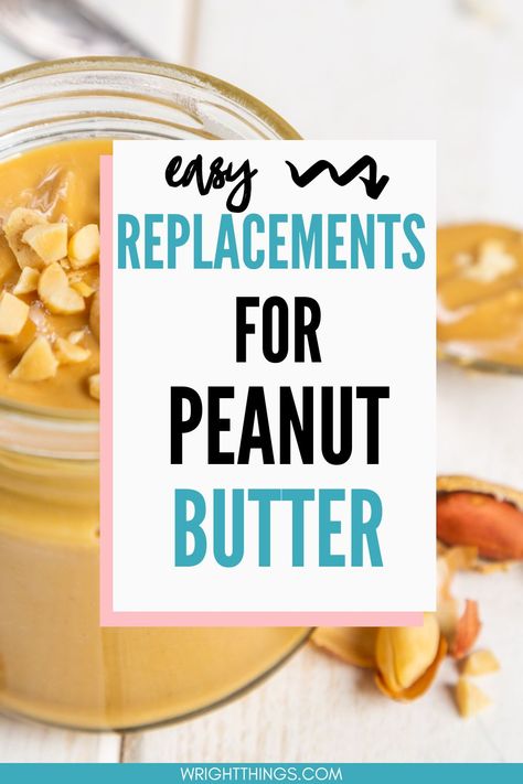 Butter Substitute For Cookies, Butter Substitute Baking, Peanut Butter Replacement, Peanut Butter Substitute, Butter Replacement, Peanut Butter Alternatives, Healthiest Nut Butter, Must Try Food, Healthy Peanut Butter Cookies