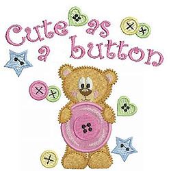 These sewing theme designs with cuddly animals and florals from Ace Points are Cute as a Button! Machine Embroidery Designs Projects, Bernina Embroidery, Embroidery Design Download, Cute As A Button, Baby Sewing Projects, Cuddly Animals, Machine Embroidery Applique, Free Machine Embroidery Designs, Designs Patterns