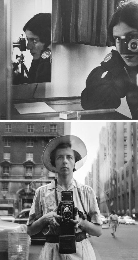 Mirror self portraits from the early days of photography (aka the first selfies!) Vivian Maier Street Photographer, Vivian Mayer, Best Street Photographers, Martin Munkacsi, Photographer Self Portrait, Exposition Photo, Diane Arbus, Vivian Maier, New York Museums