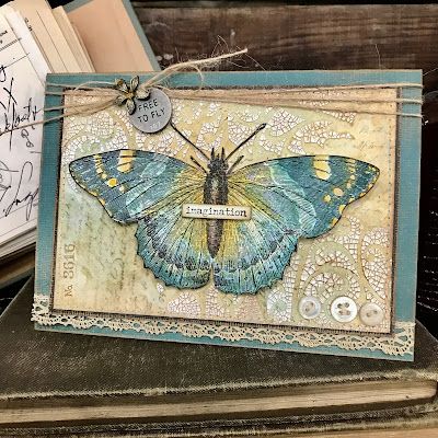 Tim Holtz Tutorials, Timmy Time, Tags Ideas, Tim Holtz Crafts, Tim Holtz Stamps, Art And Craft Ideas, Aesthetic Diy, Tim Holtz Cards, Cards Making