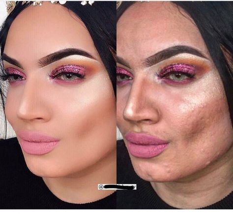 Edits to this extent give children on social media platforms an unrealistic idea of how they should look. Cantu Hair Products, Instagram Vs Real Life, Botox Lips, Instagram Vs Reality, Natural Makeup For Brown Eyes, Celebrity Plastic Surgery, Makeup News, Real Bodies, Hooded Eye Makeup