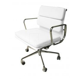 Soft Pad Management Office Chair Eames Replica White Boardroom Chairs, Hudson Furniture, White Office Chair, Black Bedside Table, Oak Bedside Tables, Small Bedside Table, White Bedside Table, Office Chair Design, Back Office