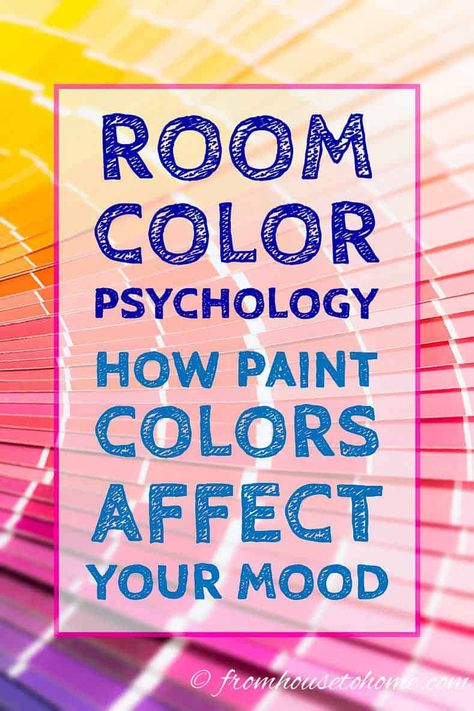 These tips on room color psychology are a great way to decide on the paint color for your home. Knowing what the room color meanings are really helped with the interior design of my space. #fromhousetohome #paintcolor #decoratingtips #colorscheme #homedecor Green Room Colors, Mood Room, Best Bedroom Colors, Interior Decorating Tips, Paint Color Schemes, Office Colors, Room Paint Colors, Inspire Me Home Decor, Color Meanings