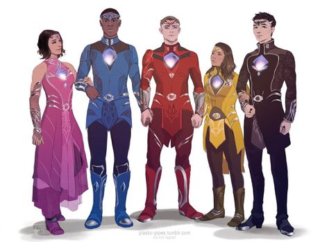 Ranger Dnd, Power Rangers 2017, Power Rangers Comic, Saban's Power Rangers, New Power Rangers, Power Rangers Movie, All Power Rangers, Power Rangers Fan Art, Superhero Costumes