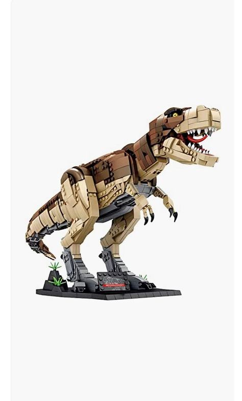 If your hobby is building & collecting dinosaur, this Lego product is the best of both worlds. Not only does it help families connect and spend time together, it is also a great model to add to your collection. You can never go wrong with a Lego gift. Lego Gift, Lego Dinosaur, Dinosaur World, Lego Gifts, Dino Birthday, Building Blocks Toys, Tyrannosaurus Rex, Building Block, Printable Designs