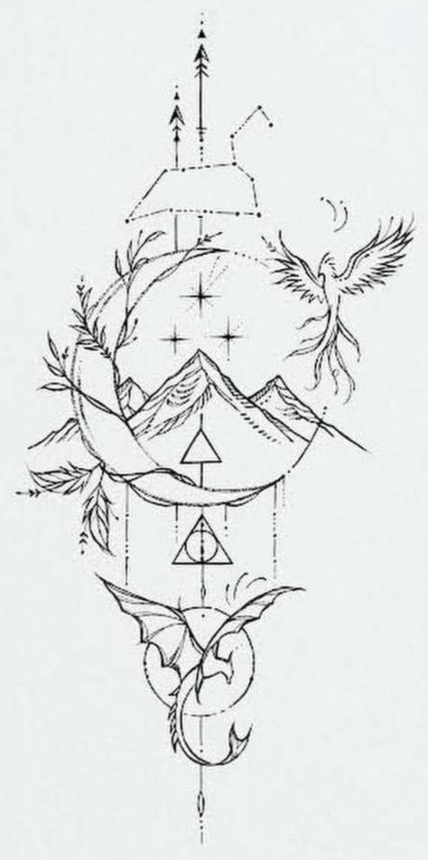 Tattoos Inspired By Fantasy Books, Acotar Fanart Tattoo, Bookish Spine Tattoo, Feyre Spine Tattoo, Aelin Galathynius Tattoo, Fantasy Book Tattoo, Tog Tattoo Ideas, Tattoo Ideas Spine, Acotar Tattoo Ideas