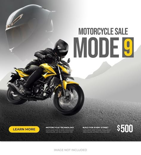 Vector city bike promotion sale social m... | Premium Vector #Freepik #vector #car-instagram #square-post #product-social-media #car-social-media Bike Advertising Design, Motorcycle Social Media Design, Bike Social Media Post, Bike Creative Ads, Vega Helmets, Bike Ads, Motorcycle Ads, Facebook Ads Design, Car Advertising Design