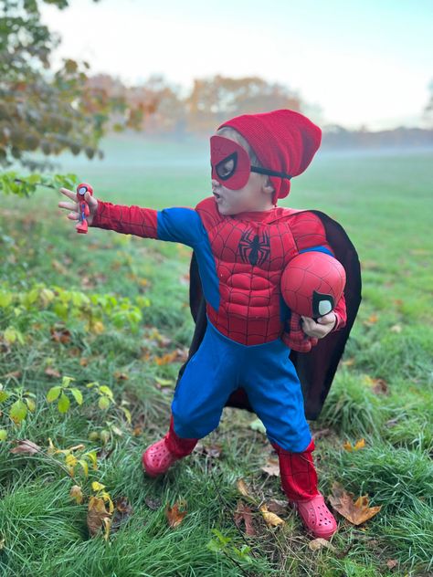 #spiderman #toddler #toddlerlife #spidey #costumes Spidey Costumes, Toddler Spiderman Costume, Boys Spiderman Costume, Spiderman Toddler, Ironman Costume, Friend Costumes, Spidey And His Amazing Friends, Spiderman Costume, Scary Ghost Pictures