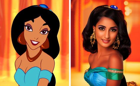 Artificial Intelligence Shows How 15 Disney Princesses Would Look in Real Life Real Life Disney Princesses, Disney Characters In Real Life, Disney Princess In Real Life, Disney Princess Real Life, Realistic Disney Princess, Disney Princess Aesthetic, Real Life Disney Characters, Disney Princess Characters, Walt Disney Animation