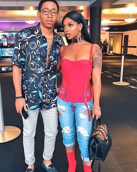 Black Couples Outfits, Derra And Ken, Dearra Outfits, De'arra Outfits, Ken Walker, De'arra And Ken, Dope Couples, Couples Outfits, Rihanna Photos