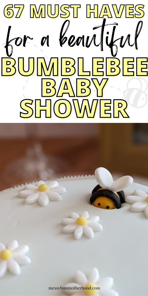 Bee Themed Baby Shower Bee Shower Centerpieces, Mommy To Bee Decorations, Baby To Bee Shower Ideas, Bee Food Ideas, Honey Bee Themed Baby Shower Ideas, Baby Bee Shower Ideas, Mom To Bee Baby Shower Ideas, Bumblebee Baby Shower Ideas, Baby Shower Bee Theme Decorations