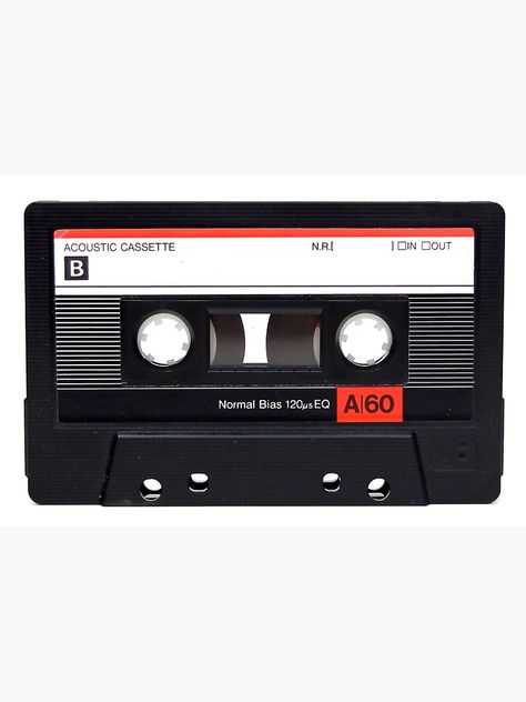 "CASETTE TAPE" Stickers by Itsxholly | Redbubble Casette Tapes Aesthetic Vintage, Aesthetic Cassette Png, Cassette Tape Sticker, Casette Poster, Casette Aesthetic Vintage, Cassete Tape Aesthetic, Casette Aesthetic, Casette Tape Art, Cassette Tape Art