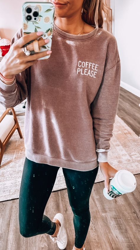 Graphic Tees Ideas Shirt Designs, Vinyl Sweatshirt Ideas Cricut, Trending Sweatshirt Designs, Coffee Colored Crew Neck T-shirt For Everyday, Cricut Sweatshirt Ideas Women, Coffee Shirt Ideas, Cricut Sweatshirt, Coffee Sweatshirt Design, Cricut Sweatshirt Ideas