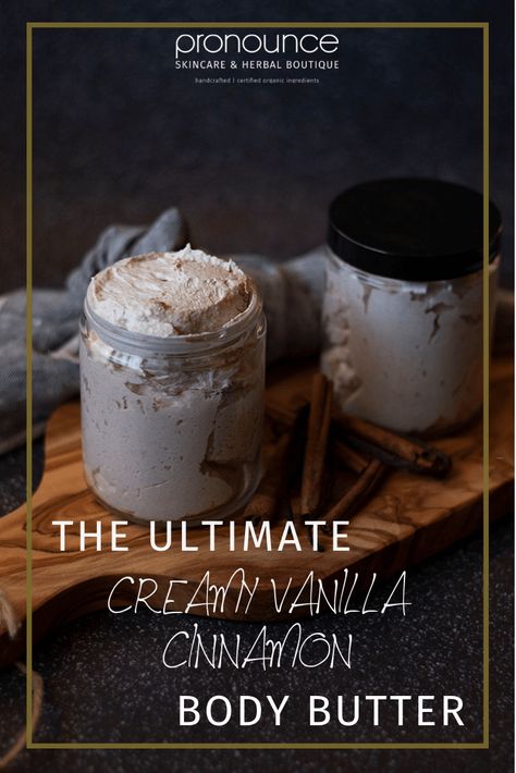 The Ultimate Creamy Vanilla Cinnamon Body Butter Vs Lotion, Herbal Facial, Homemade Body Butter, Diy Body Butter, Skin Care Routine For 20s, Body Butters Recipe, Diy Lotion, Facial Steaming, Homemade Lotion