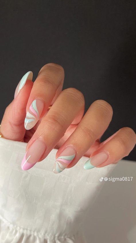 Cute Nails For Beginners, Athestic Nails, Hard Nail Designs, Fire Nails Designs, Summer Design Nails, Nails Verano, Designs On Nails, Cute Summer Nail Ideas, Nails July