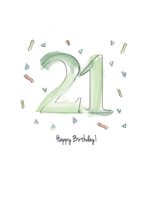 21st Birthday Card Watercolour 21st Birthday Card, 19th Birthday Cards Diy, 21st Birthday Card Ideas For Guys, 21st Birthday Cards For Guys, 21 Birthday Card Ideas, Diy 21st Birthday Cards, 21st Birthday Card Ideas, 21 Birthday Card, 20th Birthday Card