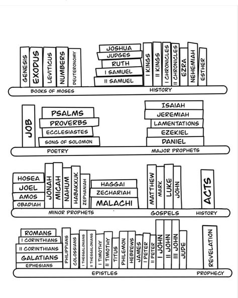 Order Of Bible Reading, Bible Shelf Ideas, Read Bible In Order, Read The Bible In A Year Plan 2024, Bible Reading Template, Bible Genres Chart, Bible Book Reading Tracker, Bible Bookshelf Tracker, Bible Reading Chart Free Printable