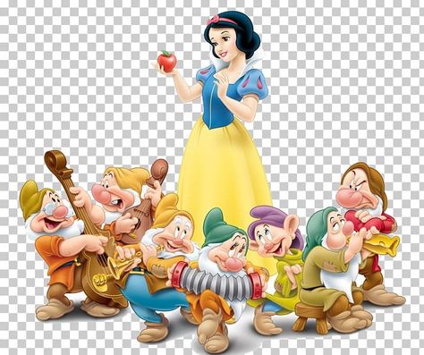 Sleepy Snow White, Snow White Magic Mirror, Snow White Characters, Cartoons Disney, Snow White Queen, Snow White 7 Dwarfs, Snow White Dwarfs, Disney Png, Princess Illustration