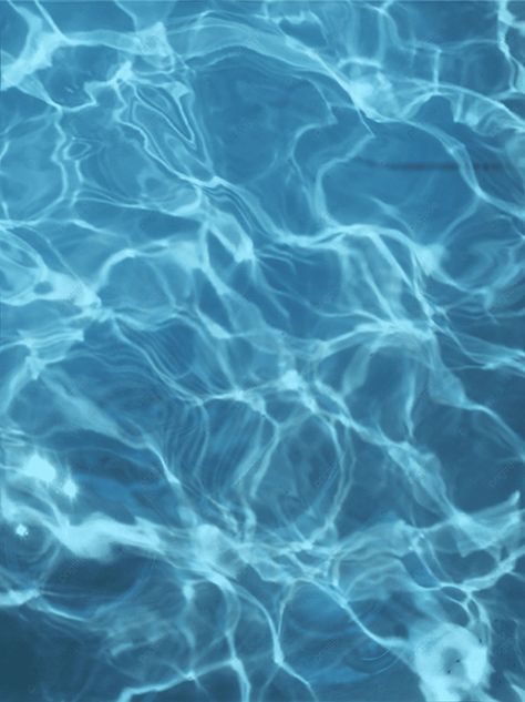 Water Material Texture, Water Texture Illustration, Water Texture Drawing, Ocean Background Aesthetic, Water Texture Seamless, Underwater Texture, Pool Texture, Water Overlay, Ethereal Water