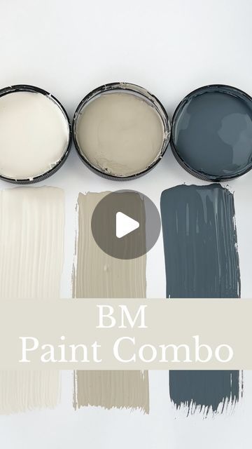 Loralee AhMu on Instagram: "I’ve had a lot of requests for a blue paint combo. Here’s a favorite: 

1️⃣ BM Linen White is a warm and creamy off-white paint color that adds a touch of sophistication to any space. With its subtle undertones, Linen White creates a welcoming and comfortable atmosphere, making it an excellent choice for living rooms, bedrooms, and kitchens.

2️⃣ BM Pashmina is a warm and inviting taupe paint color that adds depth and richness to any room.  This versatile color pairs well with a range of colors and materials, making it a versatile option for creating a cohesive and harmonious palette.

3️⃣ BM Blue Note is a deep and rich navy blue paint color that adds a sense of drama and sophistication to any space. This color pairs well with crisp whites and soft neutrals, cr Blue And Tan Paint Scheme, Taupe And Blue Paint Colors, Taupe Blue Color Palette, Taupe And Navy Kitchen, Modern Paint Colors For Living Room, Bm French Canvas, Taupe Paint Colors Living Rooms, Bm Maritime White, Bm Blue Note