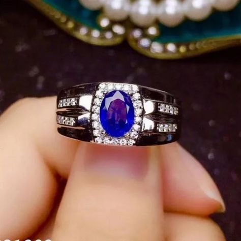 January Birthstone Jewelry, Blue Sapphire Gemstone, Beautiful Wedding Rings, Personalized Gifts For Men, Female Male, Gem Ring, September Birthstone, Blue Sapphire Rings, Natural Blue Sapphire