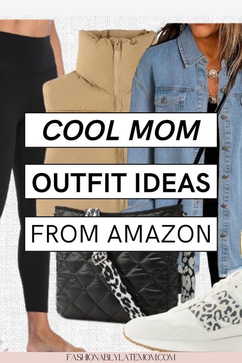 Curious about what trendy moms are wearing from Women's Fashion on Amazon? Explore this style guide full of Mom Outfits that are both practical and stylish. Get inspiration for Women's Style that effortlessly combines comfort and trendiness, helping busy moms look fabulous every day. Trendy Mom Outfits Fall, Everyday Mom Outfits, Mom Aesthetic Outfit, Women's Style Tips, Hot Mom Outfits, Chic Mom Outfits, New Mom Outfits, Everyday Mom Style, Mom Style Fall