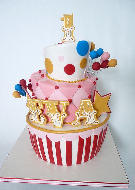 lettering Pie Birthday, Circus Theme Cakes, Circus Cakes, Carnival Cakes, Circus Cake, Cake Wrecks, Circus Birthday Party, Carnival Birthday Parties, Carnival Birthday