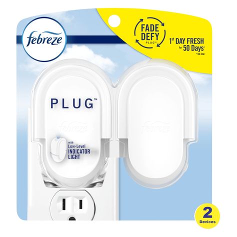 Today Buy Febreze Odor-Fighting Fade Defy Plug Air Freshener Warmer Device, 2 Count at Walmart.com Neutrogena Makeup Remover, Home Air Fresheners, Air Wick, Oil Warmer, Odor Eliminator, Scented Oils, Car Freshener, Essential Oil Fragrance