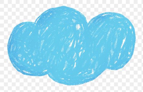 Cloud Png Icon, Cloud Png Cartoon, Cloud Doodle, Crayon Ideas, Aesthetic Pngs, Crayon Heart, Cloud Illustration, Watercolor Clouds, Png Elements