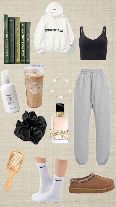 #myaesthetic #skincareinspo #cozyfeels #homebody #trendy #beauty #outfitinspiration #girlyaesthetic #reading Homebody Aesthetic Outfits, Homebody Aesthetic, Lazy Outfits, Preppy Aesthetic, Easy Trendy Outfits, Shopping Ideas, Fashion Board, Comfy Cozy, Digital Diary