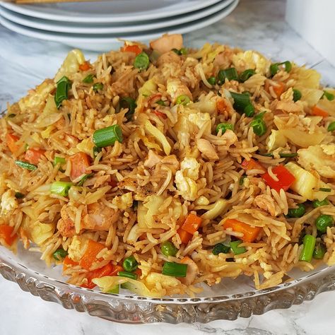 Fried Rice, Asian Recipes, Food And Drink, Salt, Rice, Chicken