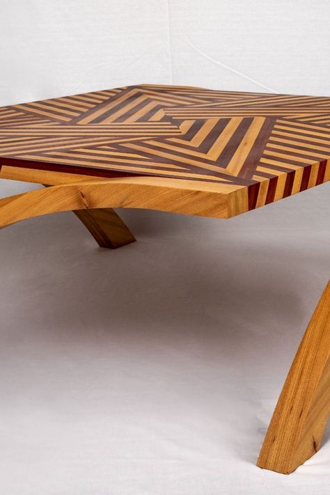 Geometric design,marquetry coffe table. Made of padauk and sycamore wood.Fine furniture..Art design.Unique.Completely handmade,only one... Sycamore Wood, Modern Coffee Table, Furniture Art, Marquetry, Modern Coffee Tables, Fine Furniture, Coffee Tables, Geometric Design, Art Design