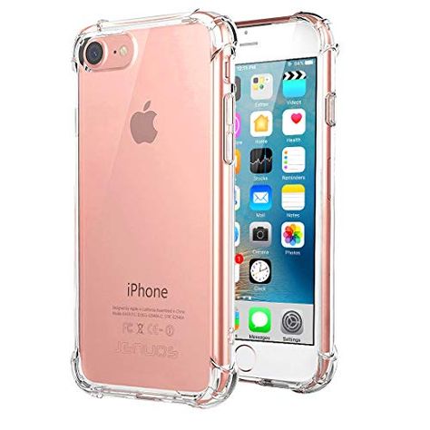 Coque iPhone Se 2020 Coque iPhone 7 Coque iPhone 8 Jenuos Transparent Souple Extrêmement Antichoc Bumper Housse TPU Silicone Etui pour Apple iPhone 7/8/SE 2020 - Transparent(7G-TPU-CL) Iphone 7 Phone Cases, Phone Lockscreen, Phone Hacks, Iphone Se 2020, Cover Iphone, Phone Design, Phone Photography, Diy Phone, Iphone 8 Cases