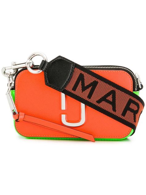 Small Snapshot Crossbody Bag - Orange - Marc Jacobs Shoulder bags Marc Jacobs Snapshot Bag, Vintage Designer Fashion, Marc Jacobs Purse, Vintage Designer Jewelry, Shoulder Bags For Women, Purse Styles, Orange Bag, Online Sale, Handbag Accessories